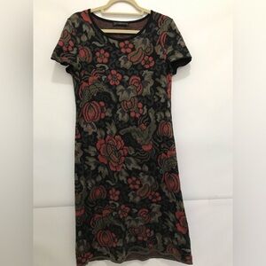 Peruvian Connection Floral Dress Size M